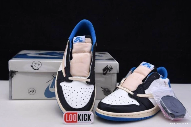 Design x Low Air Scott Fragment Jordan Retro 1 x Travis DM7866-140 0712